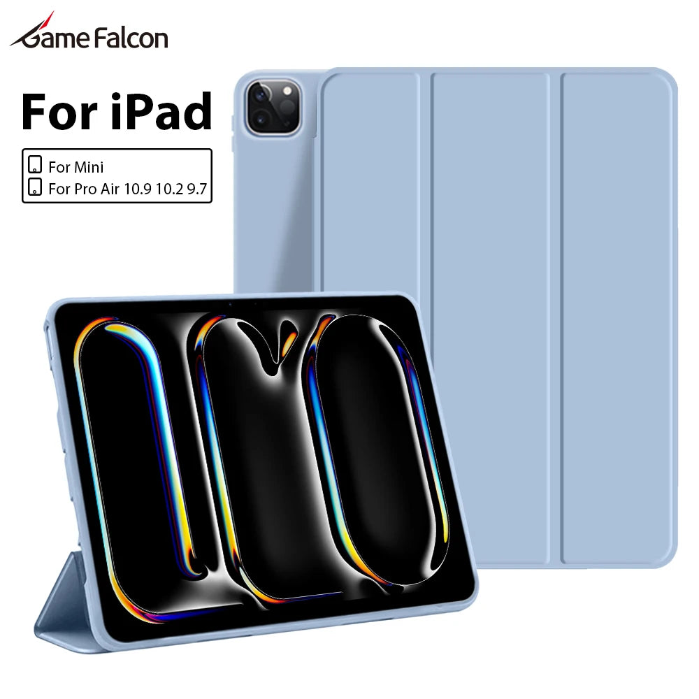 Case For iPad Pro 13 11th M5 12.9 A16 10 9 8 9th 10th Generation For Ipad Air 11 M4 M2 M3 5 4 3 Mini 6 7 2025 Cover Accessories