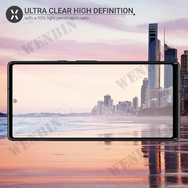 3 Pcs Tempered Glass For Google Pixel 11 10 9 Pro XL 8 7 6 Pro 7A 6A 5A 4A 3 XL Curved Full Cover Screen Protector