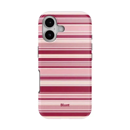 Luxury Clmj Cute stripes Phone Case for iPhone 17 17e 16e 16 15 14 13 12 11 X XS XR XSMAX 7 8 Air ProMax Plus Double-layer Cover