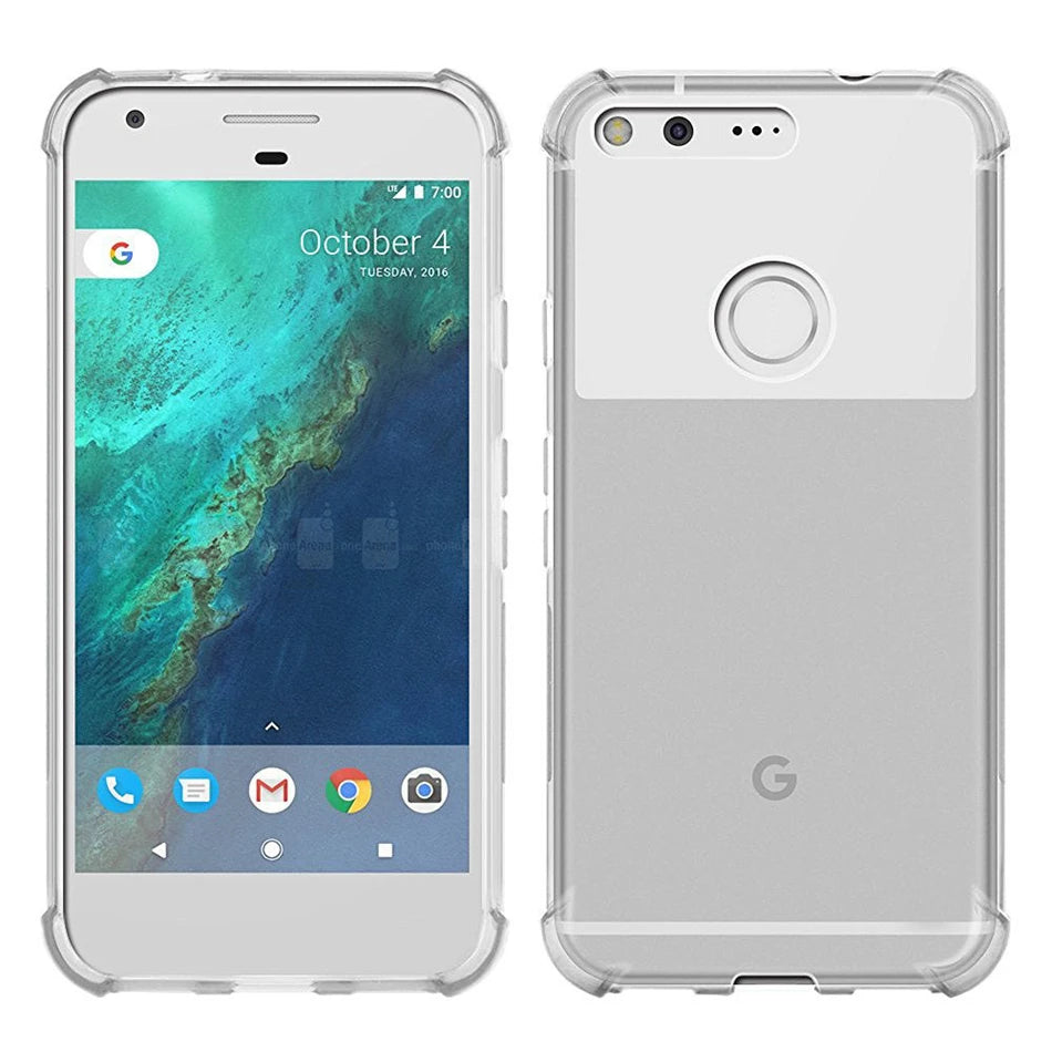 For Google Pixel 1 2 3 3A 4 4A XL Case Airbag Shockproof TPU Protection Silicone Back Cover Case for Google Pixel 10A 9A 8A 10 9