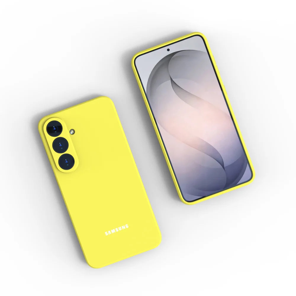 For Samsung Galaxy S26 S25 S24 S23 S22 Plus S26 Ultra S25 FE EDGE Case Soft Liquid Silicone Shockproof Phone Back Cover