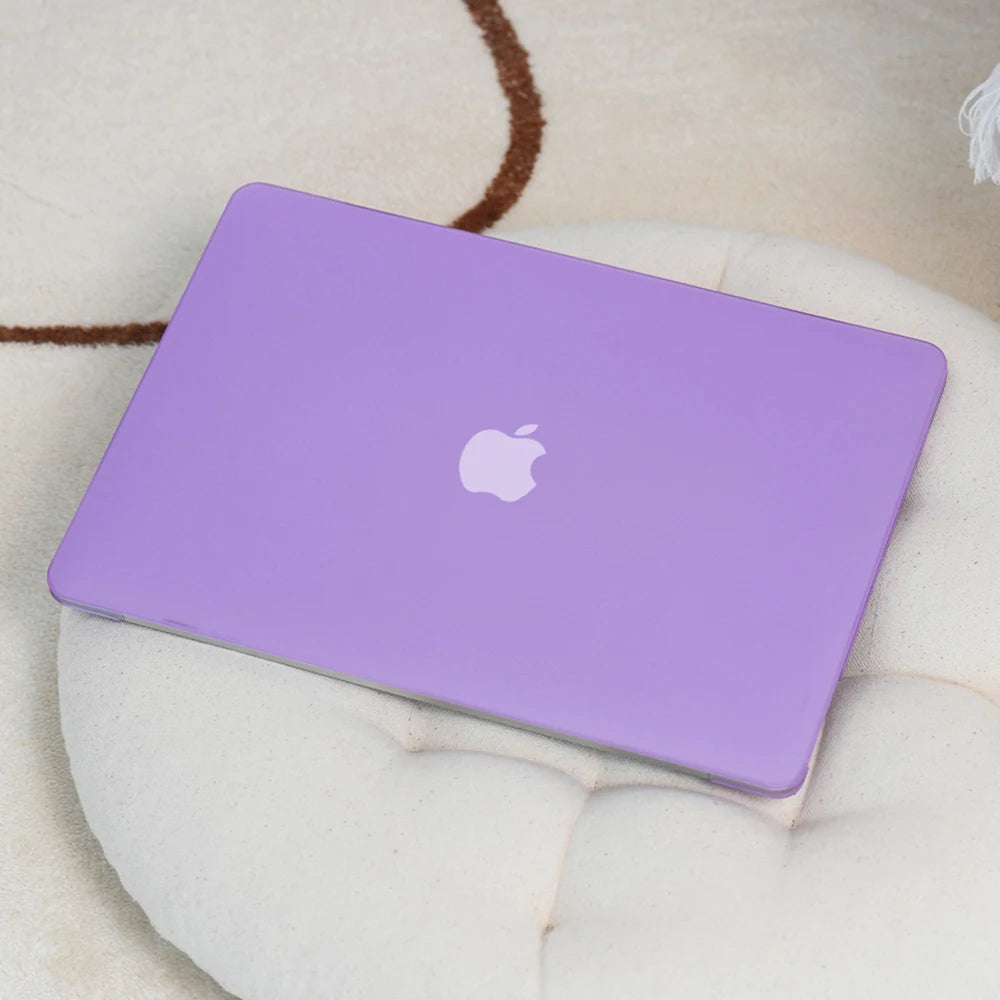 Frosted Laptop Case For Macbook Air 13 A2337 A1466 For Mac M1 Chip Pro 13 A2338 For Macbook Pro 14.2 16.2 Matte Protective Cover