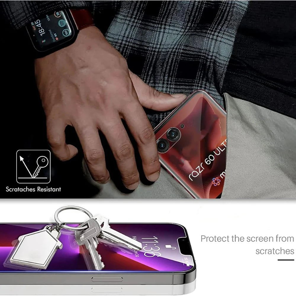 Hydrogel Soft Film For Motorola Moto Razr 70 Plus 70 60 50 40 Ultra 2026 2025 2024 Back Outer Inner Full Body Screen Protectors