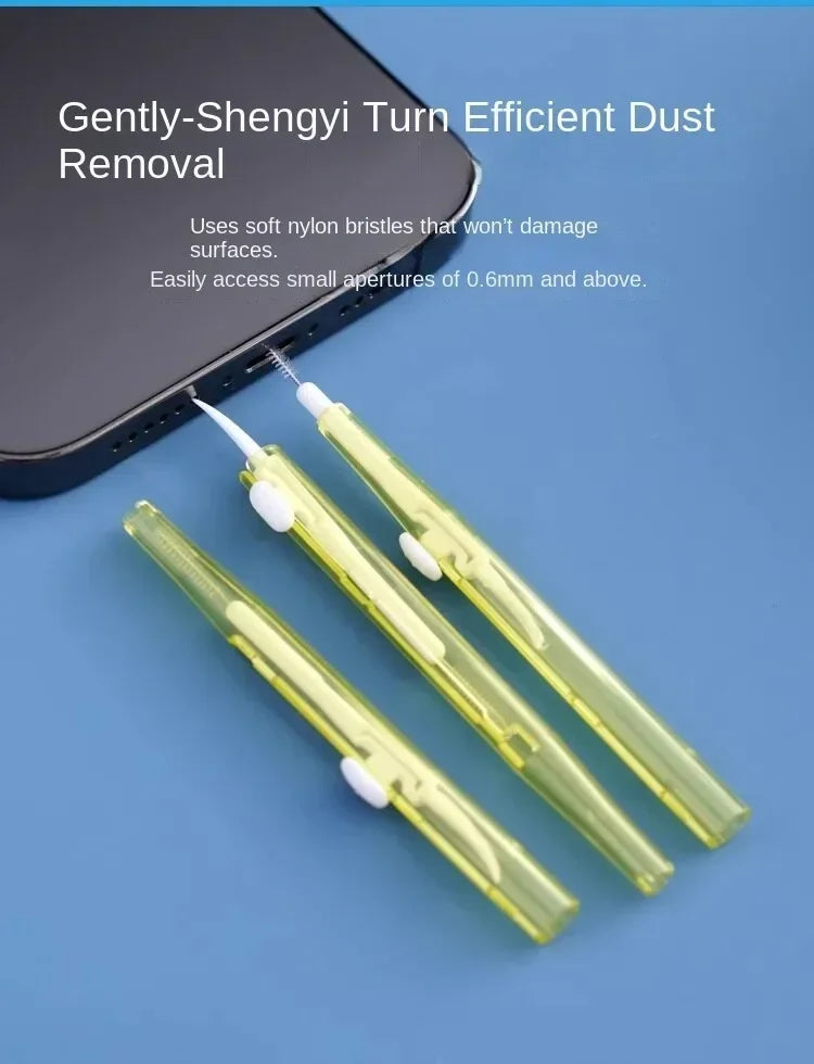 1PC Phone Charging Port Speaker Cleaning Kit, Dust Plug Cleaner Brush for iPhone 16 15 14, Xiaomi Samsung Earphone Clean Tool