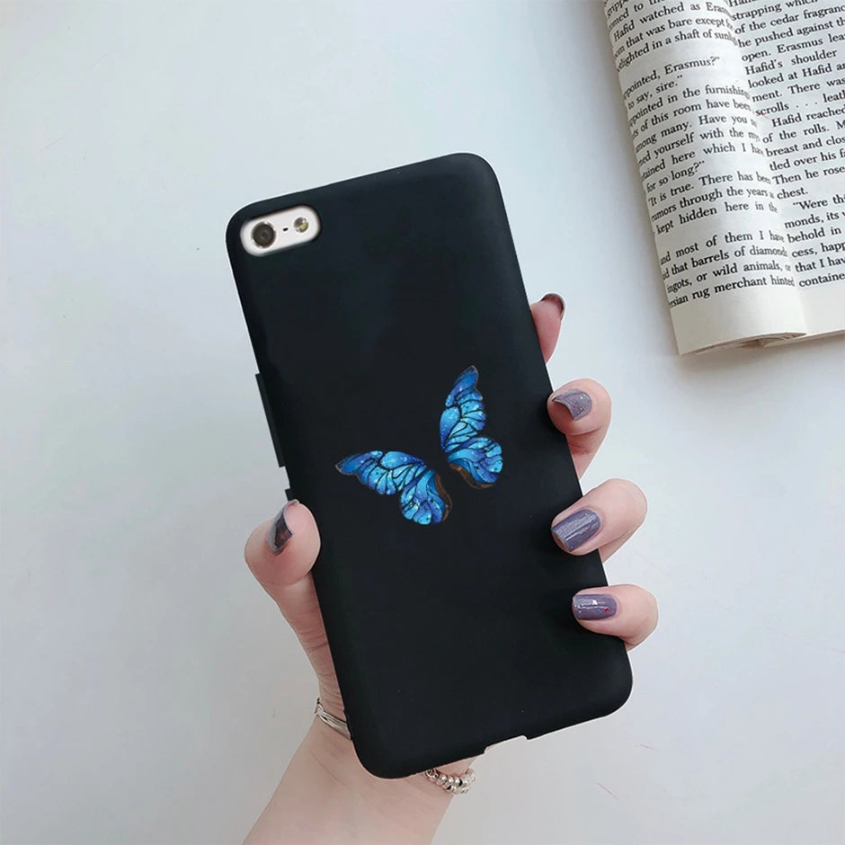 For iPhone 5 5S SE 2016 Case for iPhone 5 S Cover Silicon Cute Painted Case for iphone SE Cover Bumper for iphone 5S Phone Shell