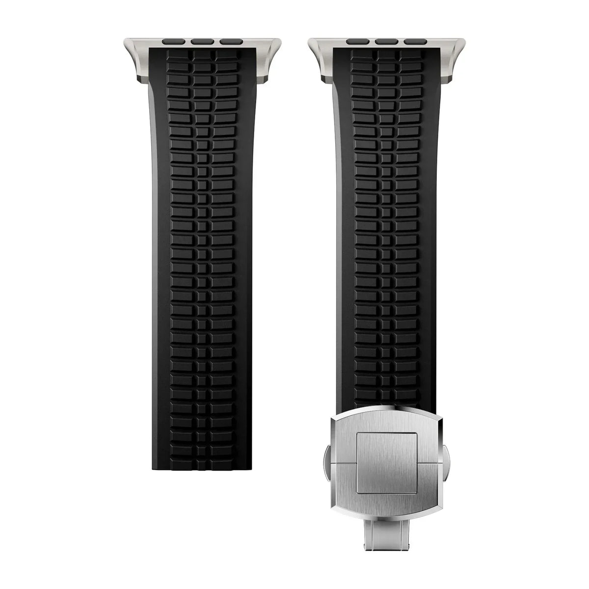 NEW Rubber Band for Apple Watch Ultra 3/2 49mm 42 44 46 45mm Business Sports Strap for Iwatch  Series 10 9 8 7 Se 6 5 4 Bracelet