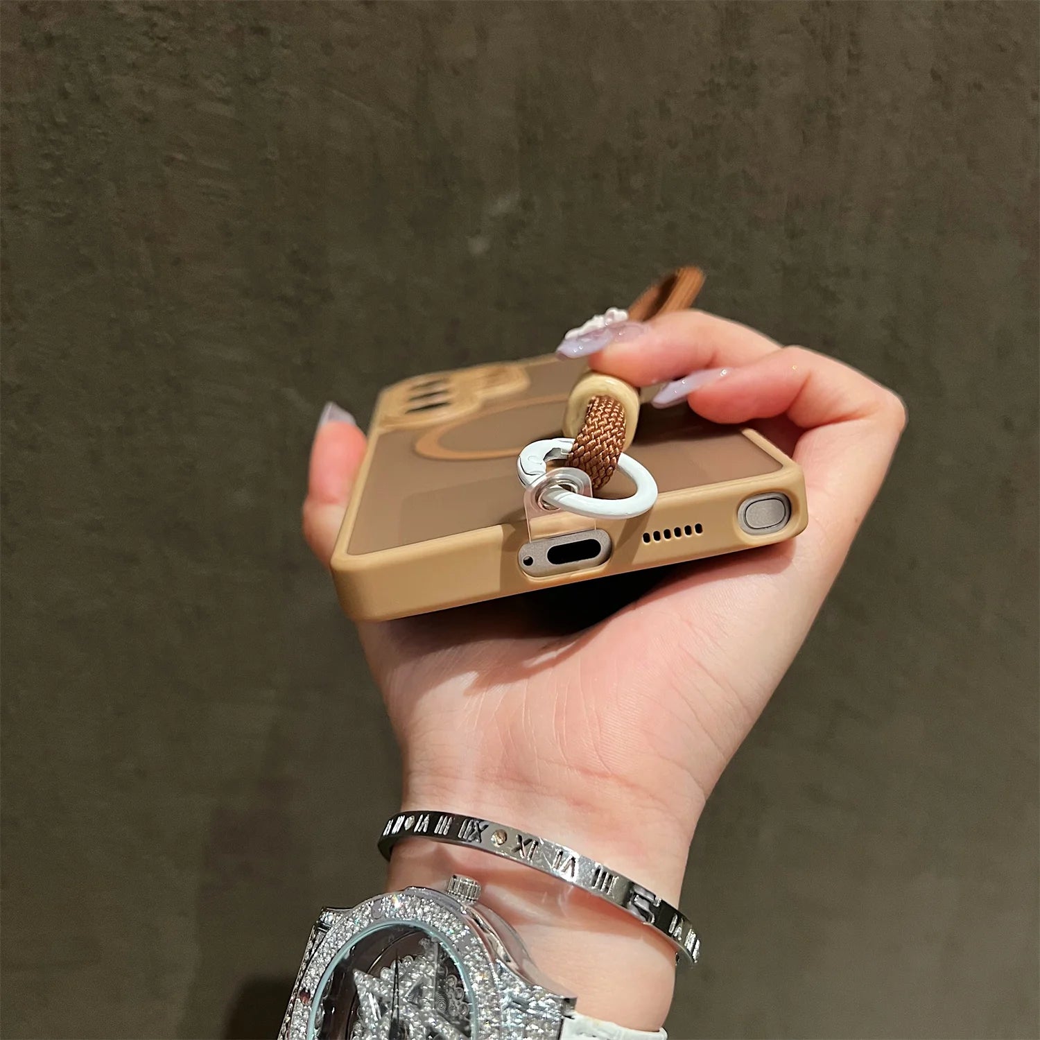 Matte Translucent With Lanyard Magnetic Case for Samsung Galaxy S26 S25 S24 S23 UItra Plus S24 25FE Magsafe Wireless Charge Cove
