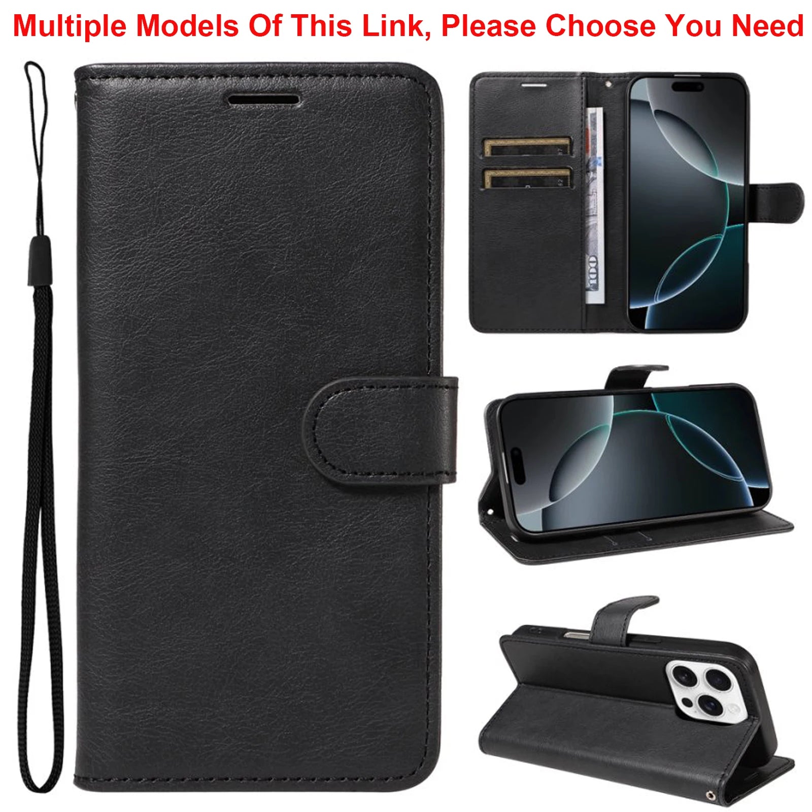 Anti Theft Brush Flip Wallet Leather Case For Samsung Galaxy Xcover 7 5 5G F62 F23 F22 F15 C9 Pro A02S A02 A01 Core Phone Cover