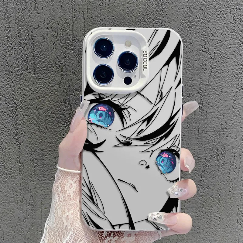 Kawaii Hatsune Miku Frosted Case for Samsung Galaxy S25 S24 S23 S22 Ultra S21 Plus S20 FE A73 A72 A71 A56 A55 A54 A53 Hard Cover