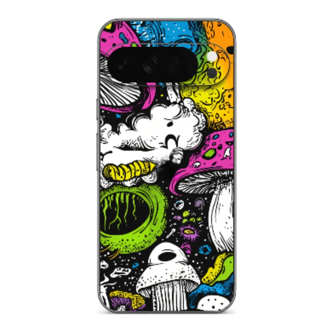 OSCARSKIN Z Decal Skin Wrap for Google Pixel 10 9 8 7 Pro 6 6A Back Screen Protector Film Cover Case Macaroon Wrap Sticker