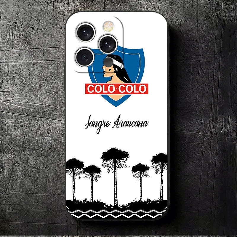 Social Y Deportivo Colo Club Soft Phone Case for iPhone 16 16E 17 Air 15 Pro Max 14 Plus 13 Mini 11 12 7 Black Cover Back Shell