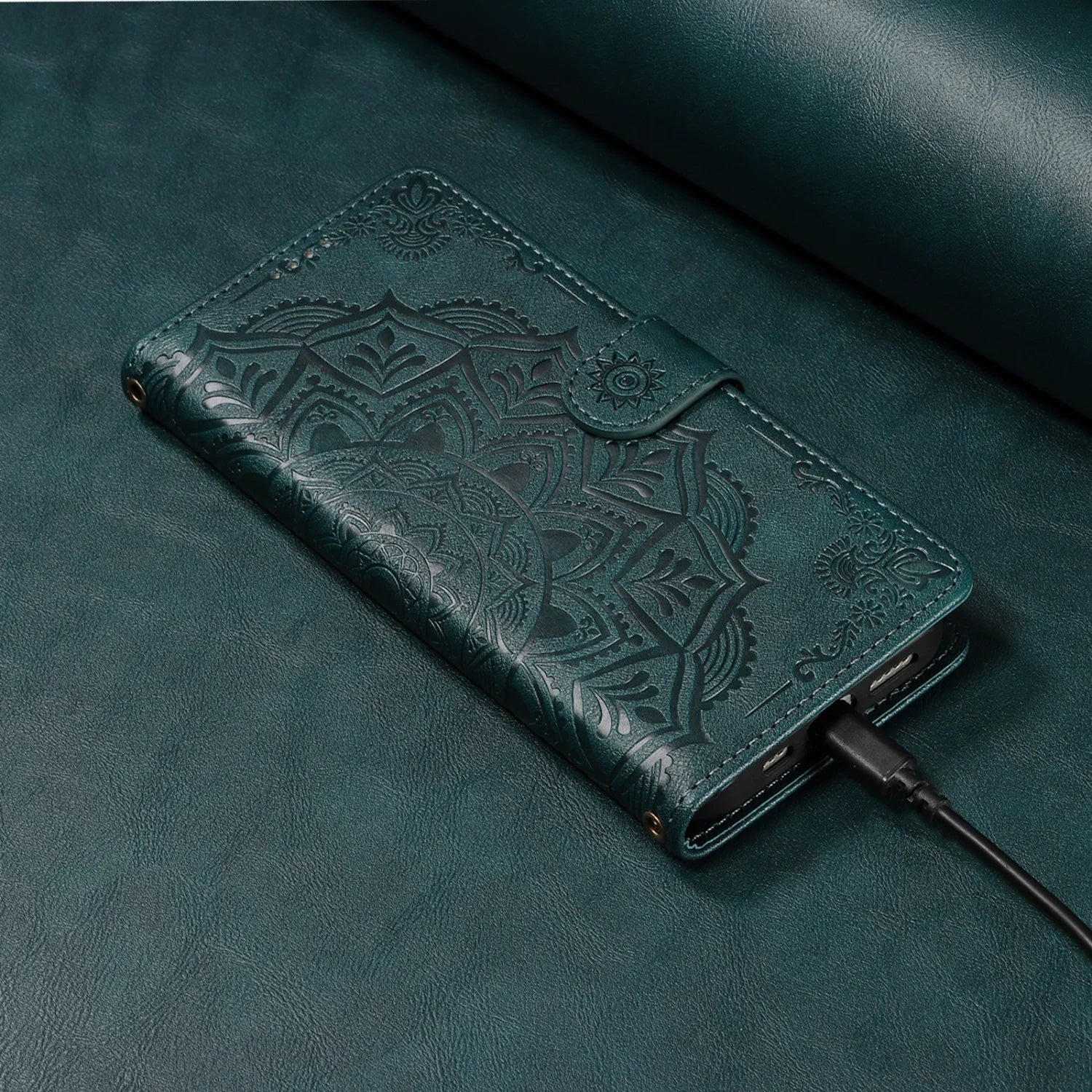 Luxury PU Leather Flip Case For Samsung Galaxy S20 FE S21 S22 S23 S24 S25 S26 Ultra S7 Edge S8 S9 S10 Plus Wallet Phone Cover