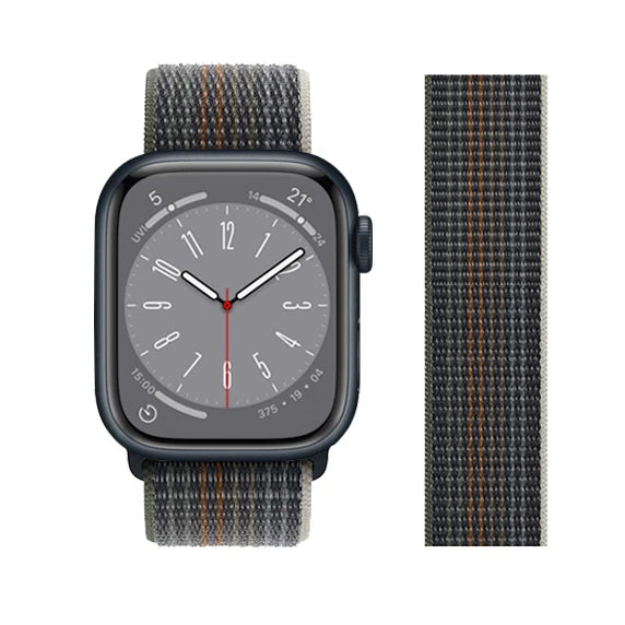 Nylon loop Correa For Apple Watch Bands 45mm 44mm 46mm 40mm 49mm 41mm 42mm Bracelet iWatch Series 12 11 Se 7 8 9 10 ultra 3 4