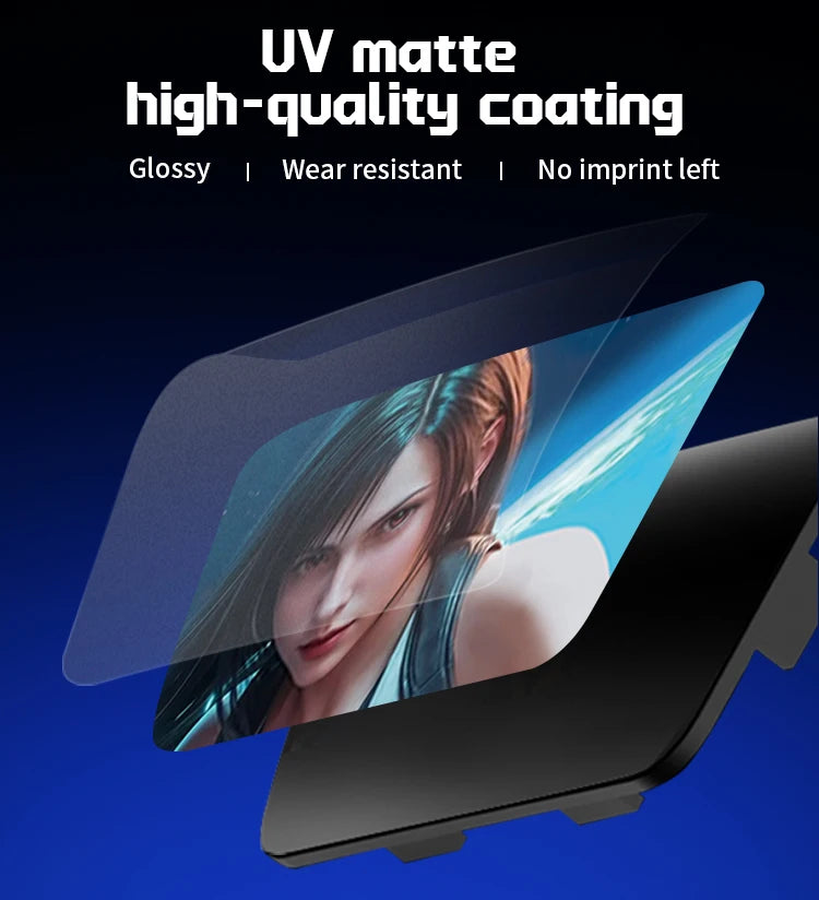 Redesigned and Replaced Front Shell Touchpad Compatible with PS5 Controller BDM-010, 020, 030, 040, 050 - Final Fantasy Pattern
