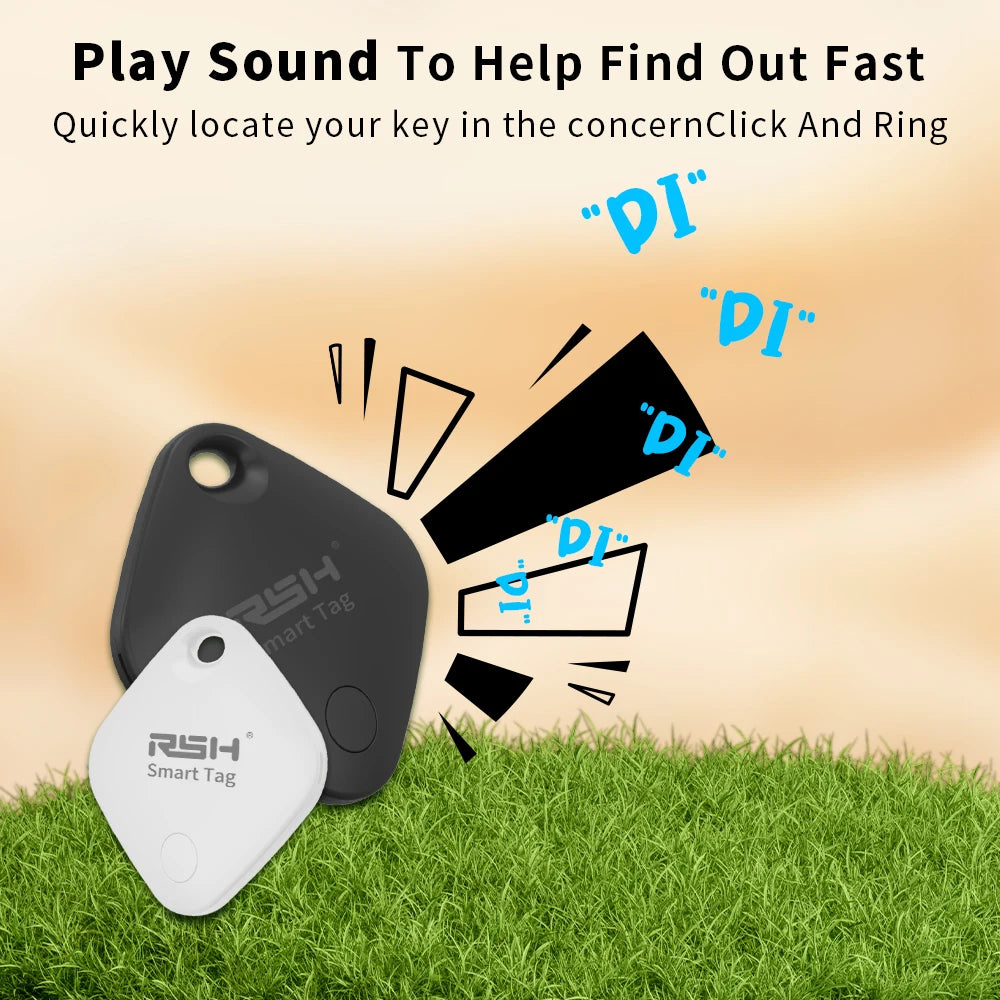 4PCS Security Tracker Android Anti Loss Smart Tag via Google's Find Hub Navigation Finder Locator for Xiaomi Samsung Pixel Vivo