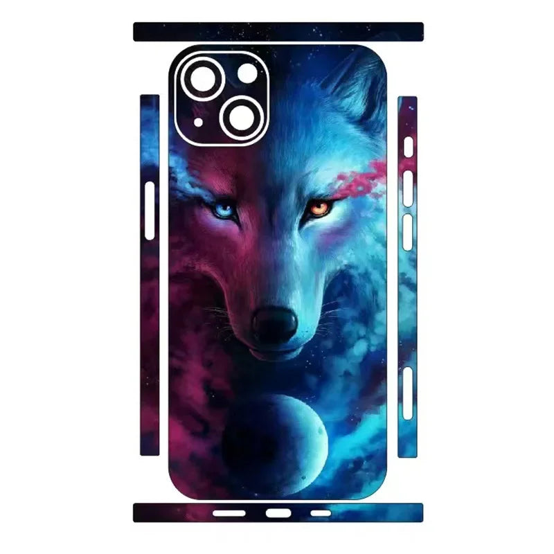 2Pcs Stickers for Iphone 17 Pro Max Iphone 15 Full Cover Stickers Back Film for iphone 15 Pro Max 14 13 12 Skin Stickers