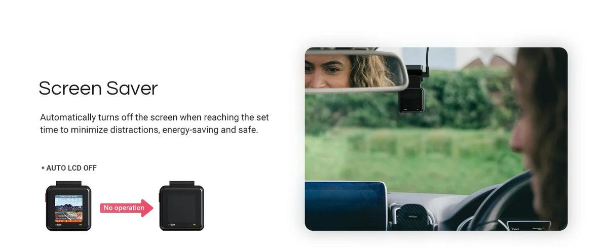 Vantrue E1 Pro 4K Mini DashCam Front STARVIS 2 Plate Pix™ HDR Night Vision Dash Camera for Car 5G WiFi&GPS Support 1TB Max