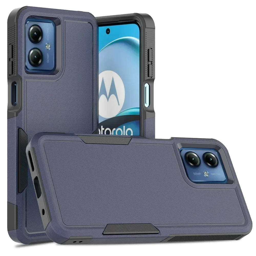 Rugged Armor Shockproof Phone Case For Motorola Moto G Stylus 5G 2025 Power 5G 2025 Play 2024 2023 PC+TPU Protection Back Cover