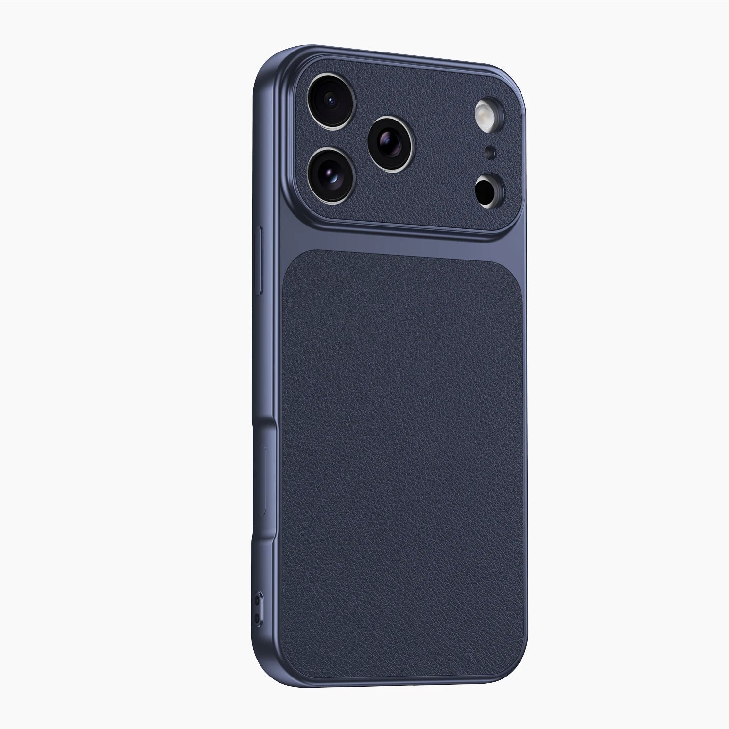 Luxury Lychee Patterned Leather Phone Case For iPhone 17 Air 16 15 14 Plus 13 12 11 Pro Max 16e Armor Shockproof Bumber Cover