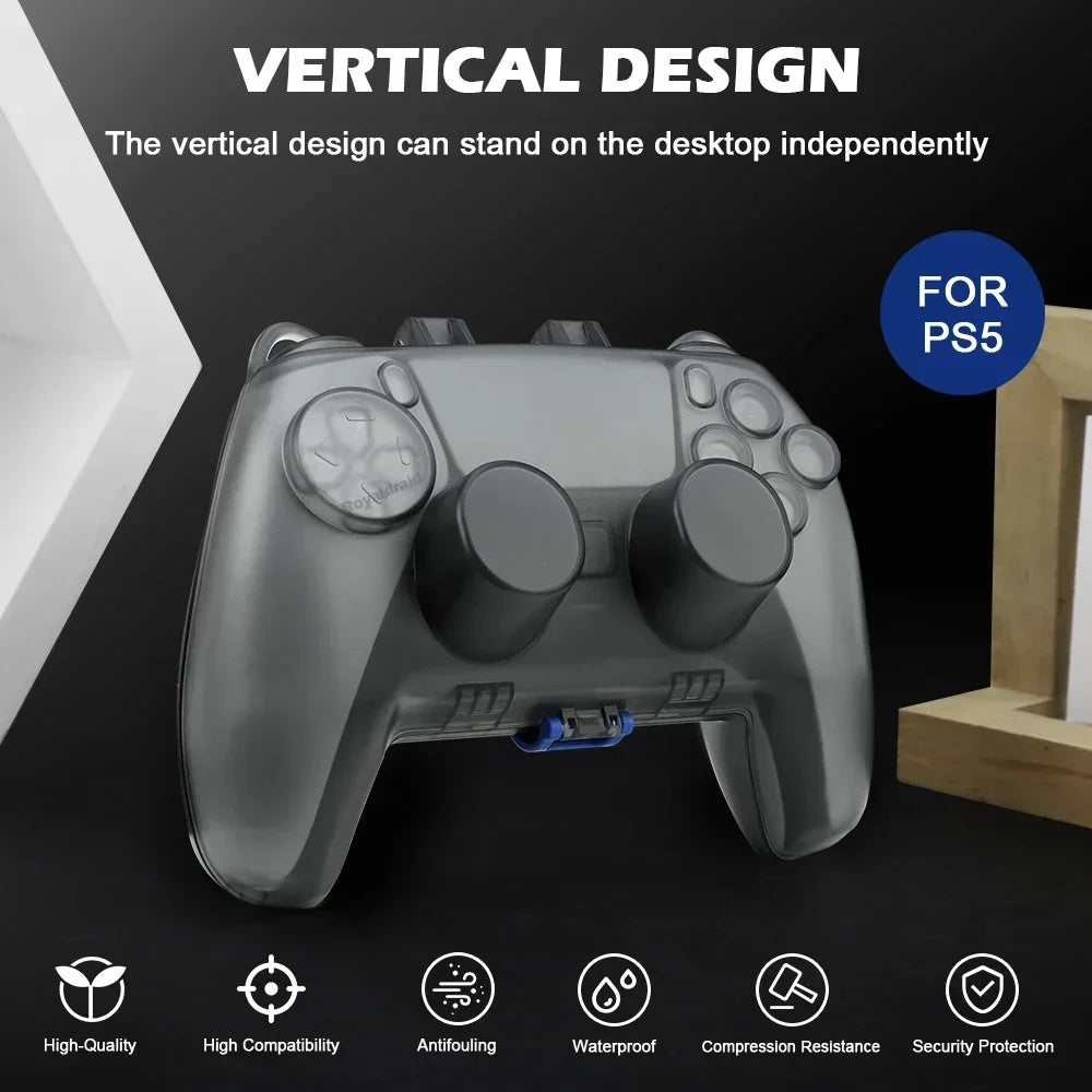 Transparent Handle Protective Storage Case for XBOX Series S/X Controller Dust-proof Cover Shell for PS5/Switch Pro Gamepad