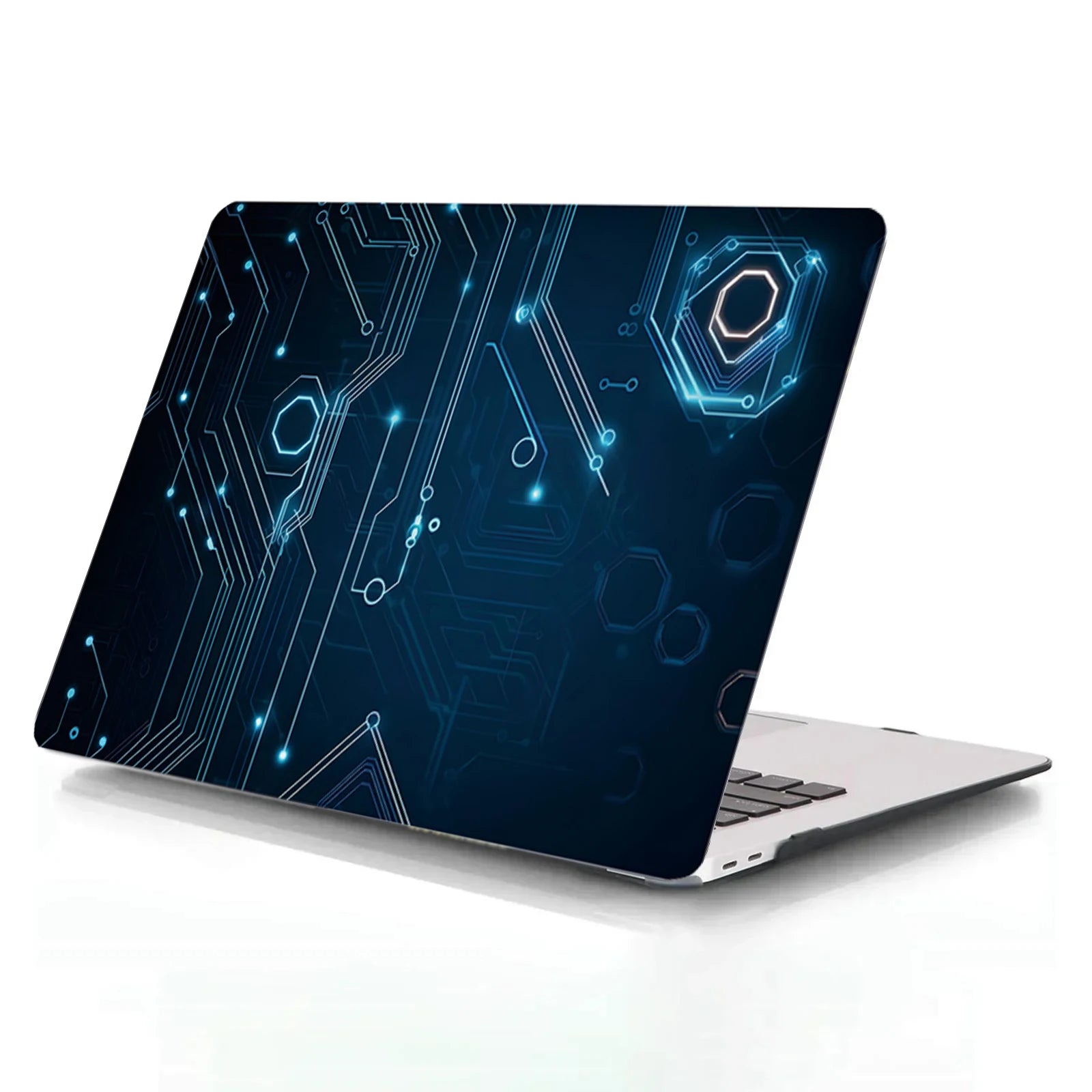 New Mechanical style  Plastic Laptop Case for MacBook Air 15 13 case A2681 A1466 A1369  M2 2023  Pro13 A1932 A2179A2338 A2337
