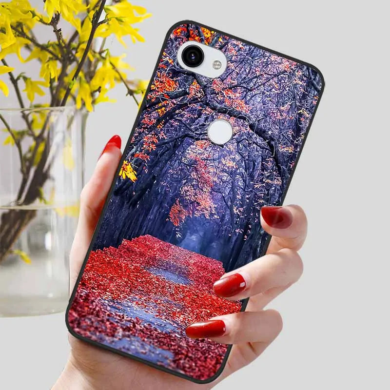 Phone Cases For Google Pixel 3a XL Case Shockproof Silicone Soft TPU Coque for Google Pixel 3 XL Pixel3 Pixel3A 3XL Bumper Cover
