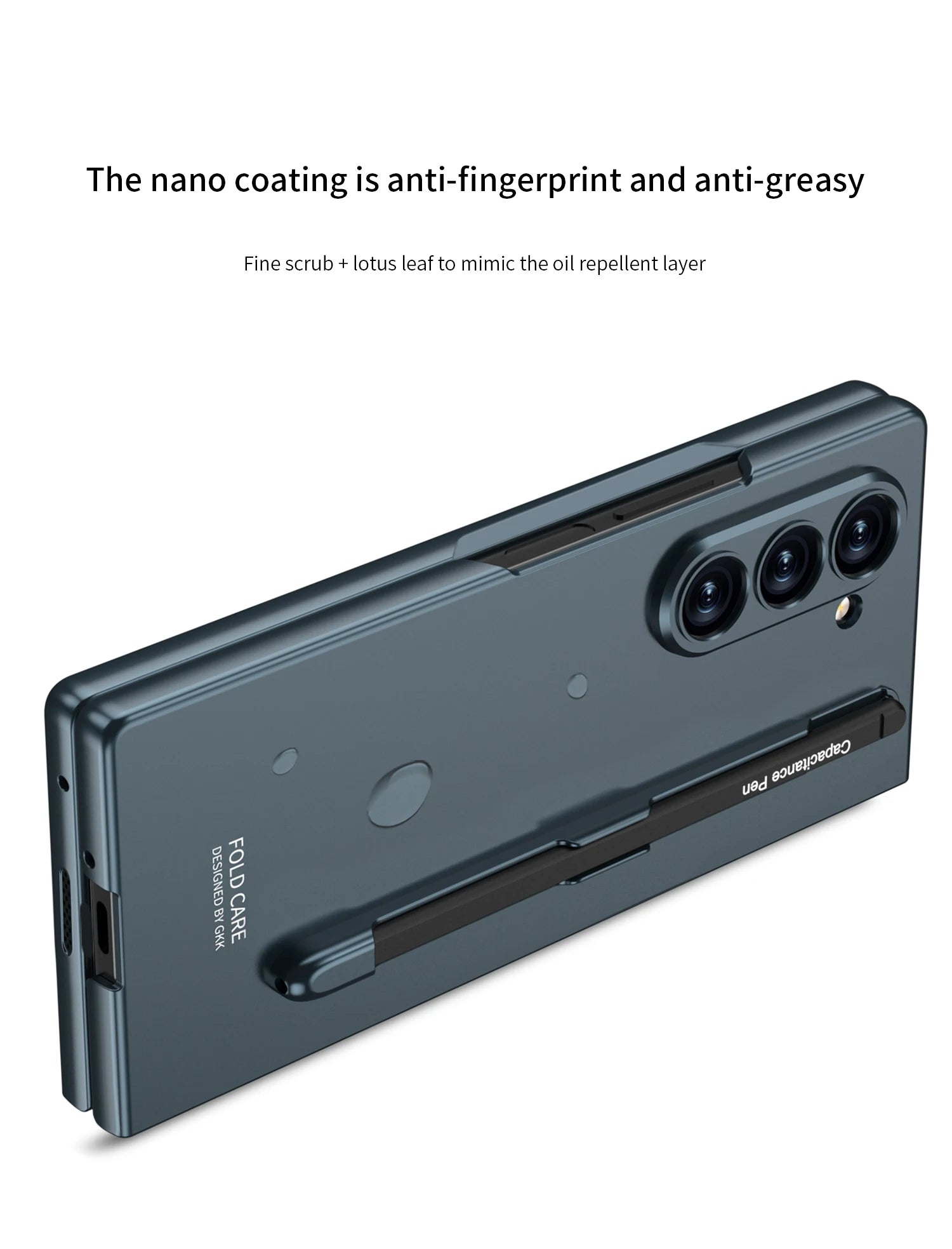 Built-in Screen Protect Slim Case For Samsung Galaxy Z Fold 8Ultra With S Pen Axis Slot Ultra Thin PC Hard Cover Z Fold8Ultra
