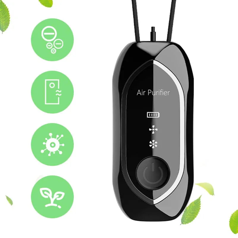Manufacturer Wholesale Negative Mini Wearable Necklace Air Purifier Kids Necklace Portable Air Purifier