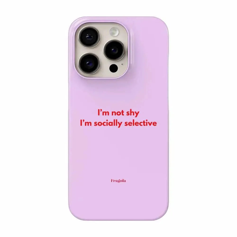 Clmj MEANS GIRLS Fashion Phone Case for iPhone 17 16 15 14 13 12 11 Air Pro Max X XS XR XSMax 7 8 Plus Glossy Film Hard PC Cover