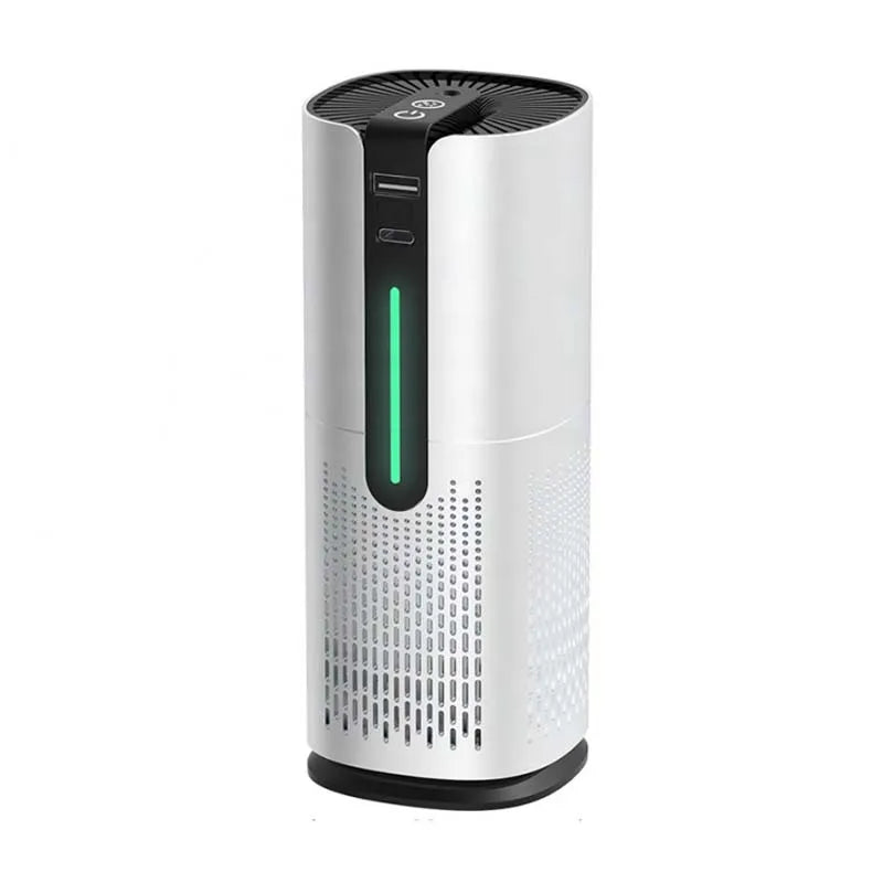 Ozone Negative Ion Anion Smoke Activated Carbon Ionic Uv Hepa Filter Ionizer Vehicle Portable Car Air Cleaner Purifier