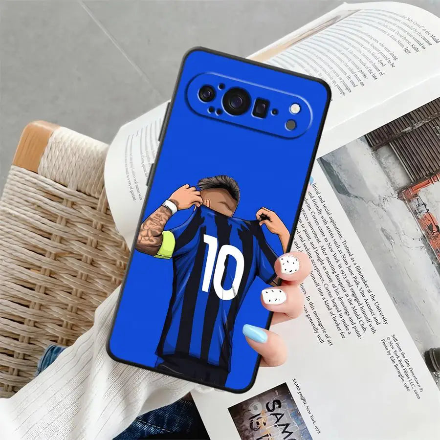 Phone Case for Google Pixel 6a 7a 9a 8a 10 9 Pro XL 6 7 8 Pro Soft Shell Cool Football Sports