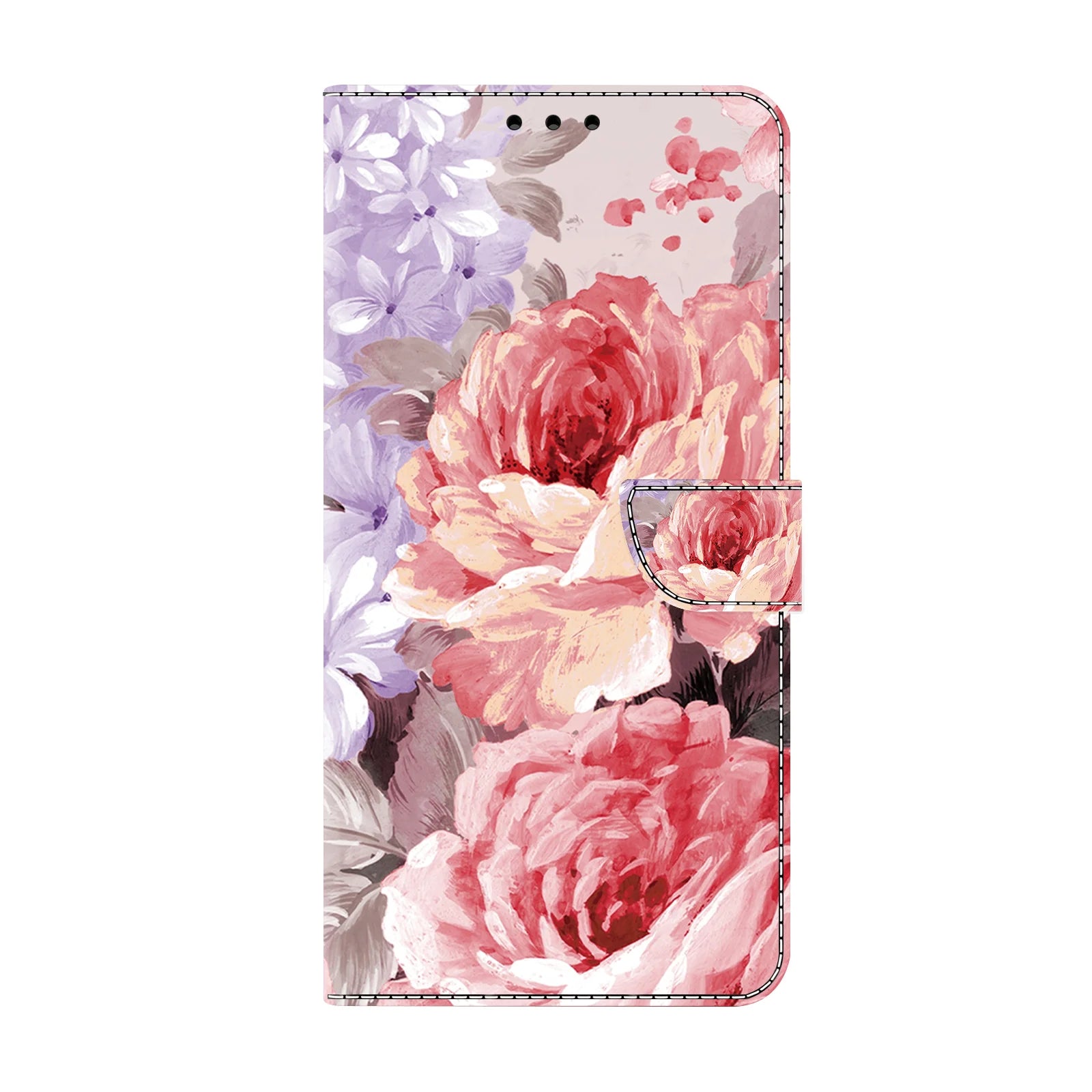 3D Painted Patterns Wallet Flip Leather For Samsung Galaxy S25 S24 S23 S22 S21 S20 S10 S10e S9 S8 Plus Ultra FE EDGE 4G/5G Case