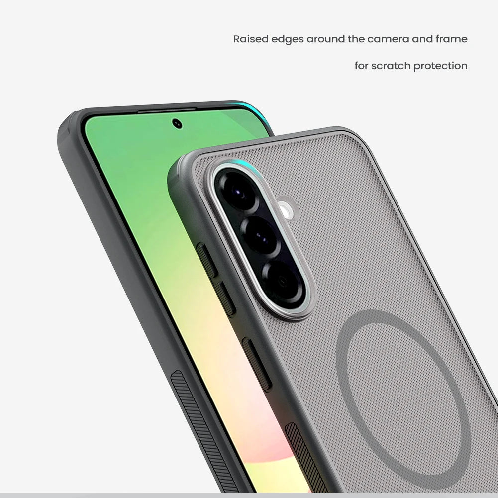 Nillkin For Samsung Galaxy A57 5G Case Magnetic Super Frosted Shield Pro Hard PC Adapt Matte Full Protection Back Cover Case