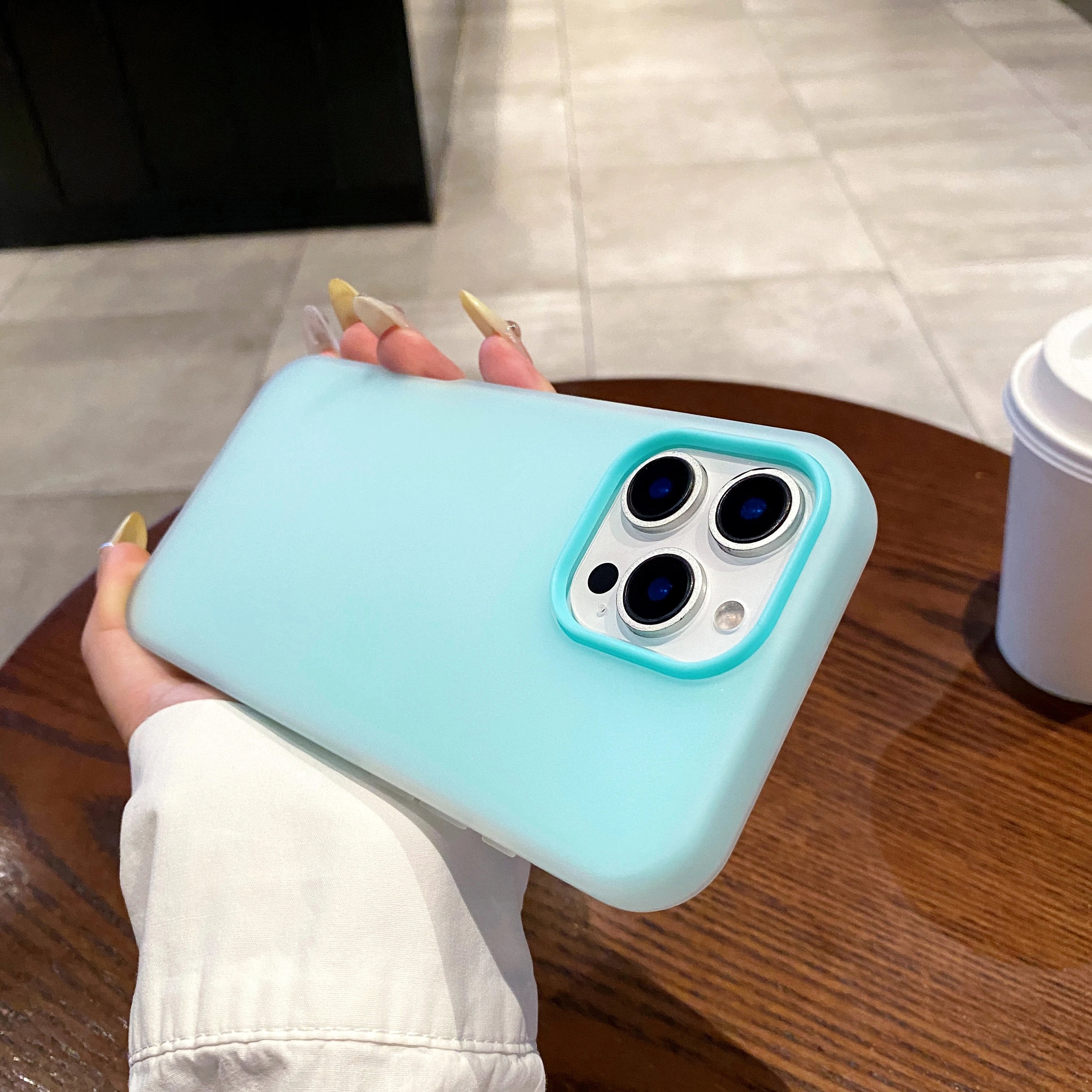 Soft Matte Candy Transparent Phone Case For iPhone 17 16 15 14 13 12 Pro Max Plus X Xs Max XR Shockproof Silicone Bumper Cover