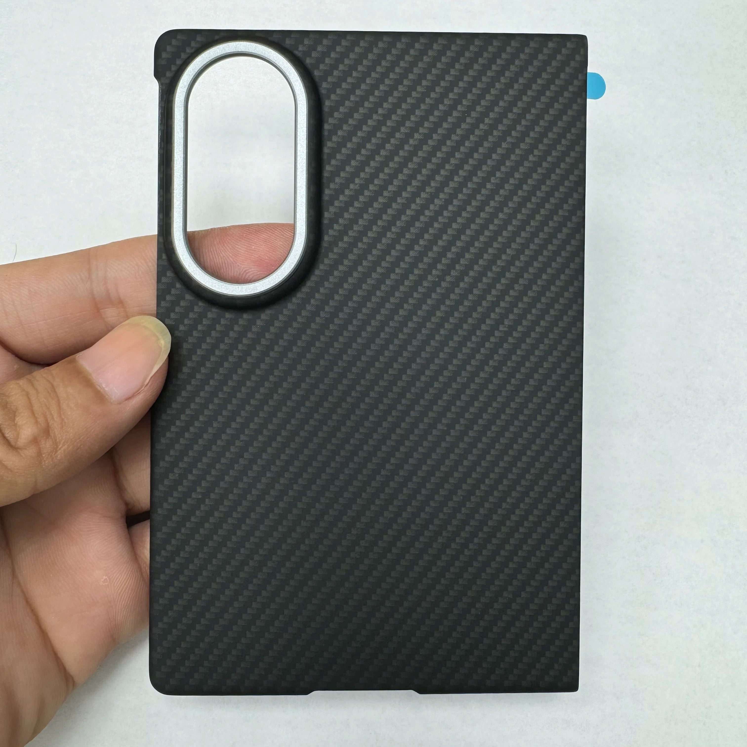 Aramid Carbon Fiber Magnetic Case, Slim Matte Armor Cover for Samsung Galaxy Z Fold 8 wide，With MagSafe Business Protective Case