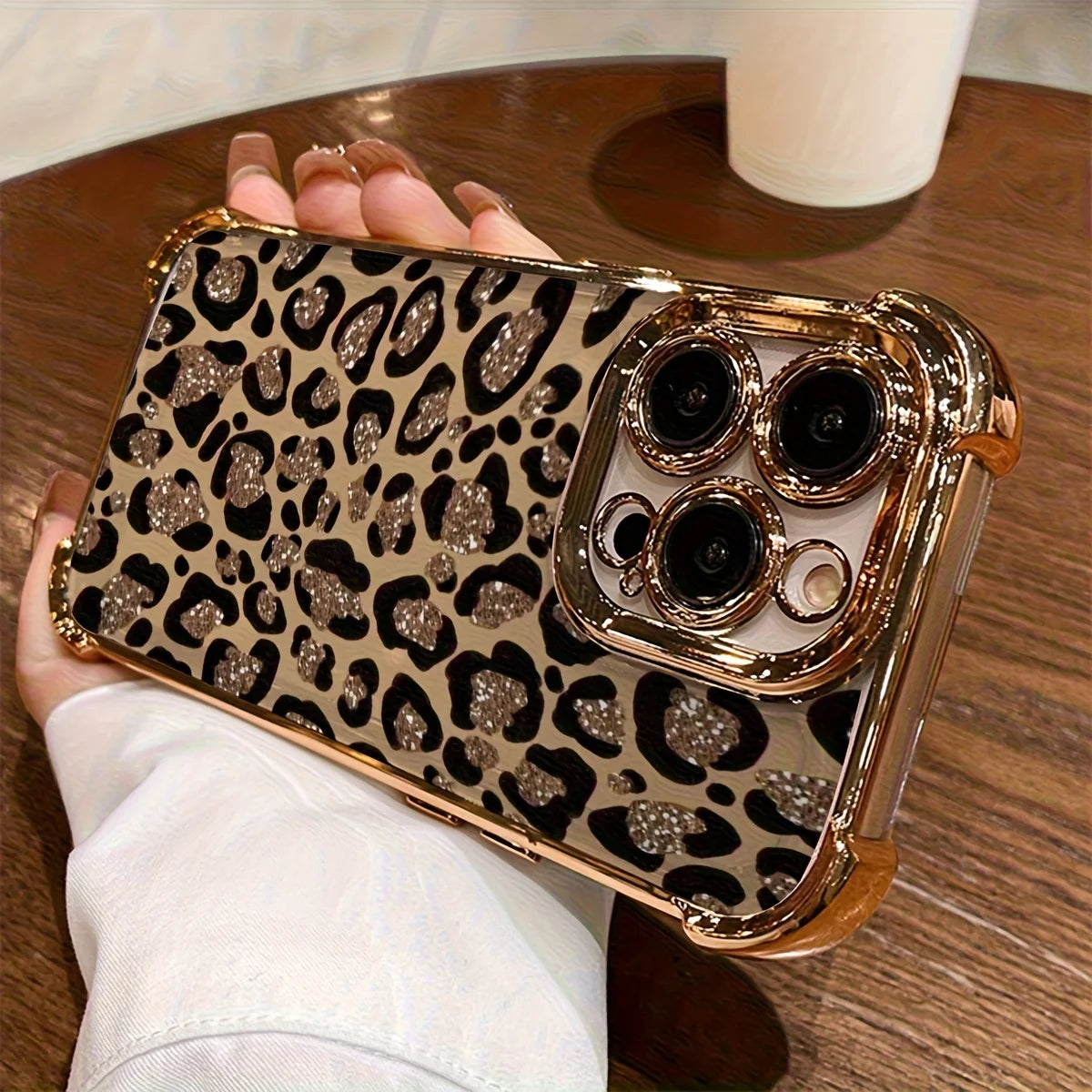 Luxury Personalized Leopard Print Design Phone Case For Samsung Galaxy S25 S24 S23 Ultra S22 S21 Plus FE AntiFall Silicone Cover