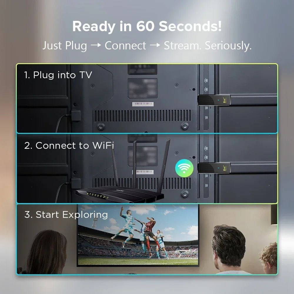 TV Stick Player New TV98 ATV X10 HD 8K 4K Android 14 Smart Media Player RK3518 Quad Core Chip Dual Wifi 5G 4G Voice Remote IPTV