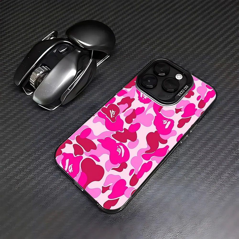Phone Case for Samsung Galaxy S26 S25 S24 S23 S22 S21 S20 Note20 FE Ultra Edge Plus 4G 5G Anti Fall Cover Fashion BBapeS-Cool