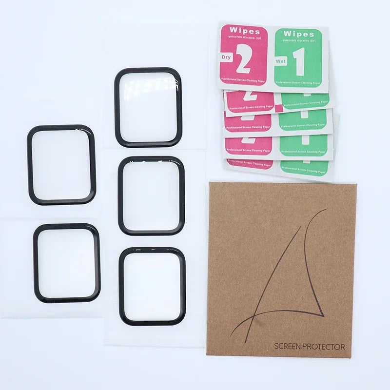 5PCS Screen Protector for Apple Watch Ultra 1 2 49MM 40MM 41MM 42MM 44MM 45MM 38MM soft Film for iWatch Series 9 8 7 6 SE 5
