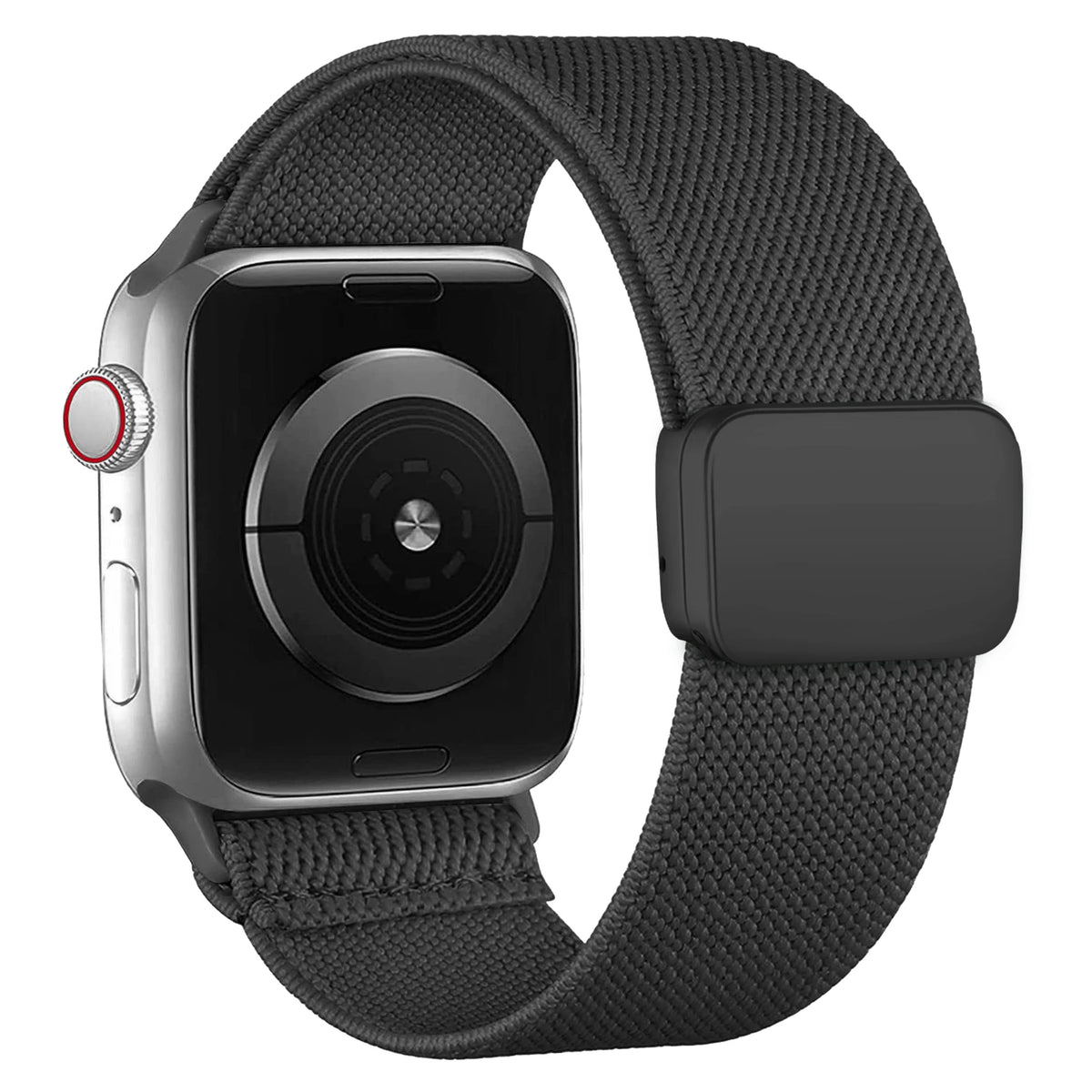 Magnetic Loop For Apple Watch Band 40mm 44mm 45mm 49mm 41mm 38 Nylon sport bracelet iwatch ultra 4 3 2 Series 12 11 10 9 8 se