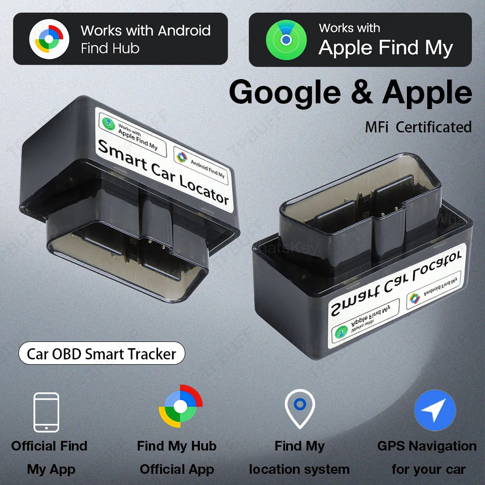 IOS & Android System Gps Tracker Car OBD Google Find My APP GPS Locator Vehicle Anti-lost Tracking Device Free App Mini GPS  Mon