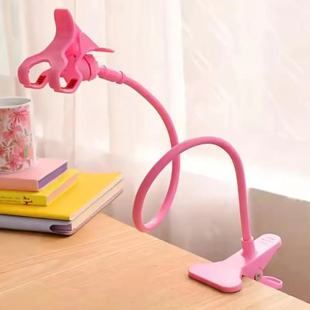 Phone Holder Gooseneck Flexible Arm Lazy Rotatable Bedside Cellphone Stand Mount Household Support Bracket Smartphone Holder