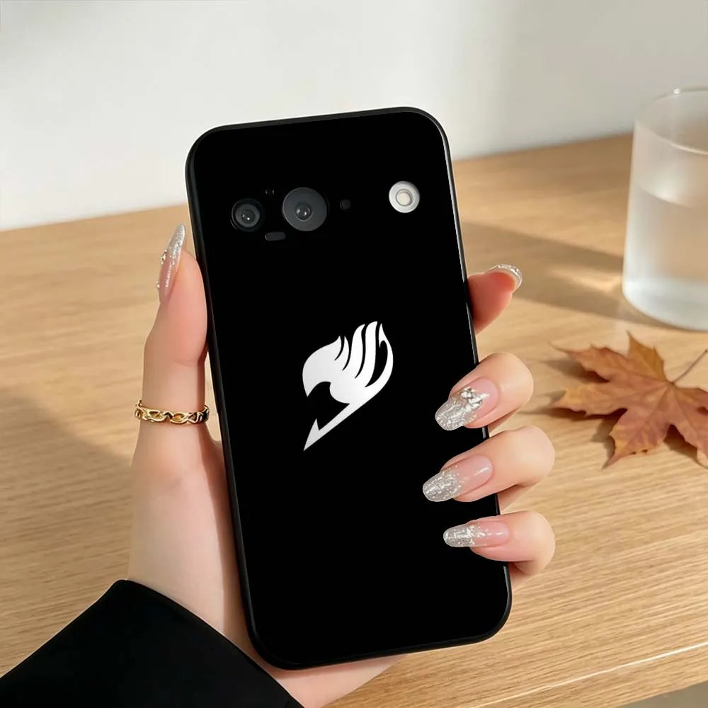 Anime FAIRY TAIL For Google Pixel 10 10A 9 8 7  9a 8A 7a 6a XL Pro 5G Black Phone Case Cover