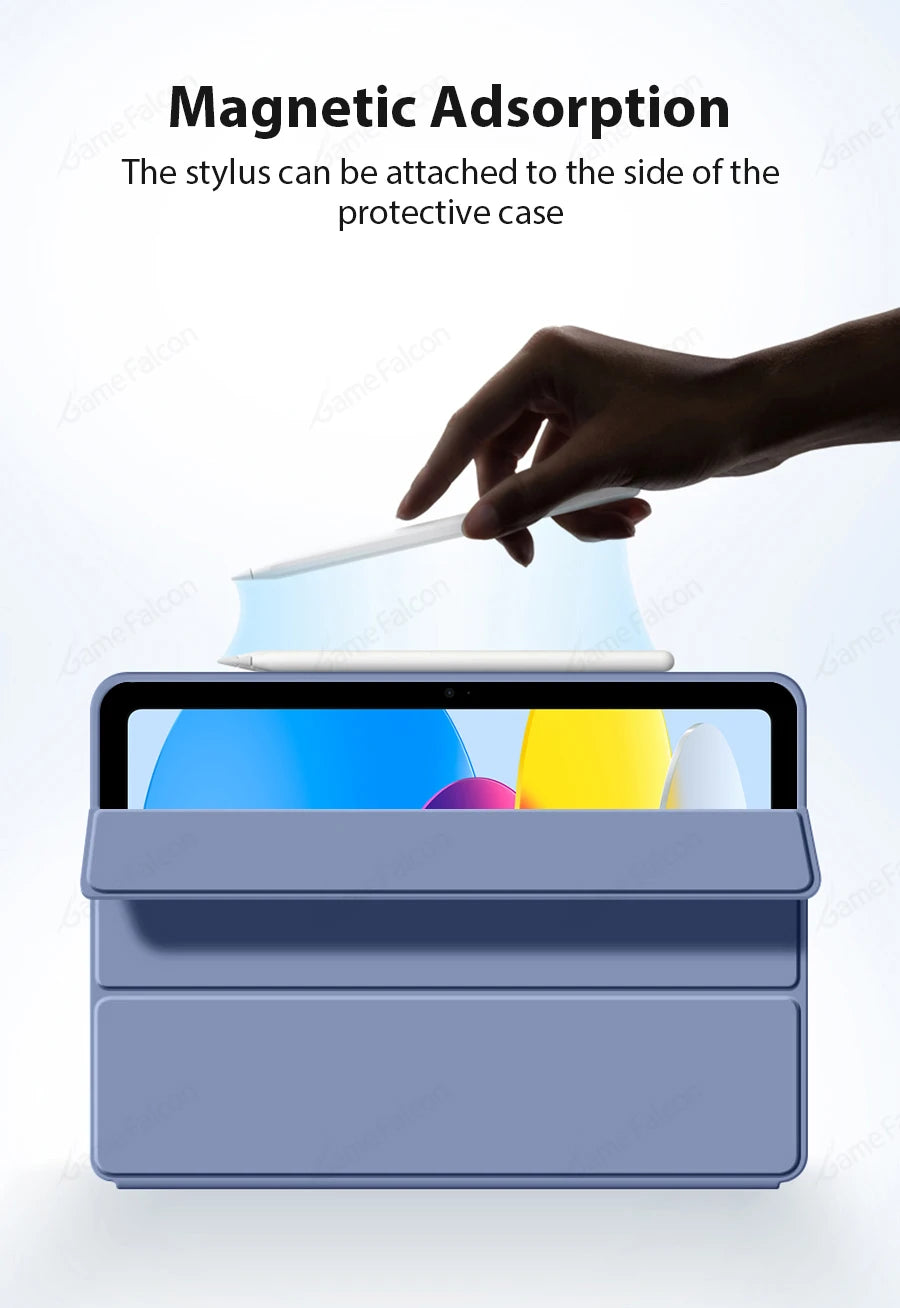 For Ipad Case A16 10 9 9th 10th Generation 2026 Pro 13 11th M5 12.9 Funda For iPad Air 11 M4 M3 M2 5 4 3 Mini 6 7 A17 10.9 Cover