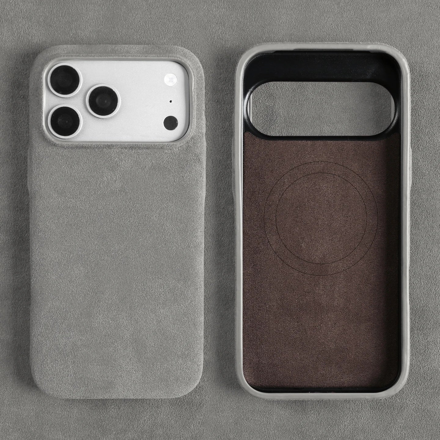 For Alcantara Premium Phone Case For iphone 17 Pro Max Air 16e 16 15 14 Plus 13 12 Mini 11 XR XS Max 7 8 Back Cover Case Shell