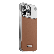 Luxury Magnetic Leather Aromatherapy Phone Case For iPhone 11 12 13 14 15 16 17 Pro Max Plus Wireless Charging Borderless Cover