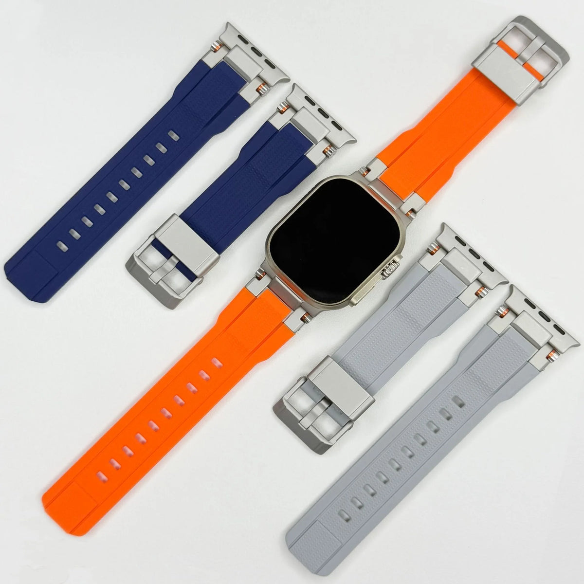 Original Rugged Strap For Apple Watch Ultra 2 3 4 Band 44mm 45mm 46mm 49mm Bracelet iWatch Series 12 11 10 9 6 SE Sport Bands