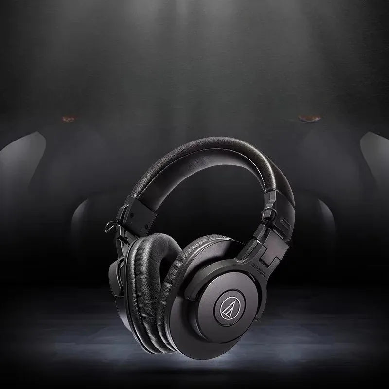 Audio-Technica ATH-M30X Over Ear Closed Back Studio Recording Headset Wired Headphones Professional Monitor Headphones Ath M30x