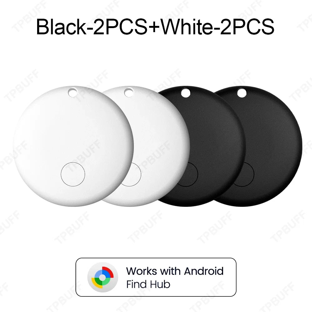 Android Anti-lose Tracker for Google Find My Positioning Far Away Finder Voice Locate Suitcase Keys Bag Toys Smart Airtag