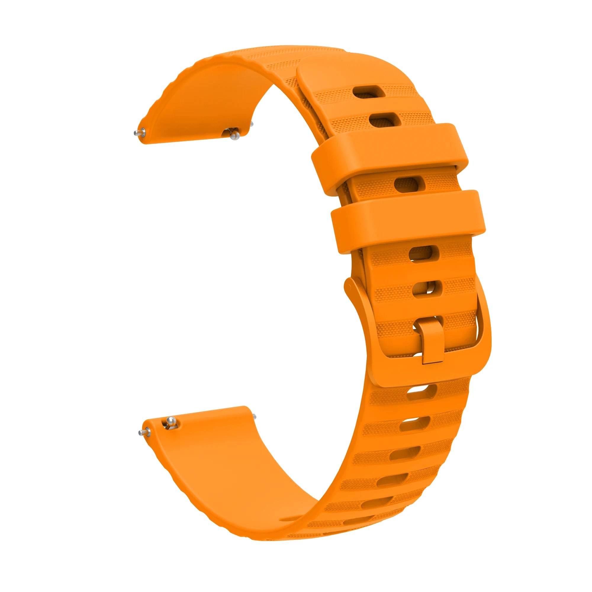 Premium Silicone Watchband WatchStrap Silicone Bracelet Quick Release Rubber Strap WristBand 18mm 20mm 22mm Width Replacement